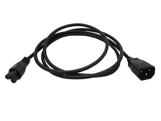 1.8m Male IEC to Clover Cable (3 pack by Valotronics)
