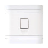 Lesco 2 Pole Flush Isolator Switch with Square Flush Cover
