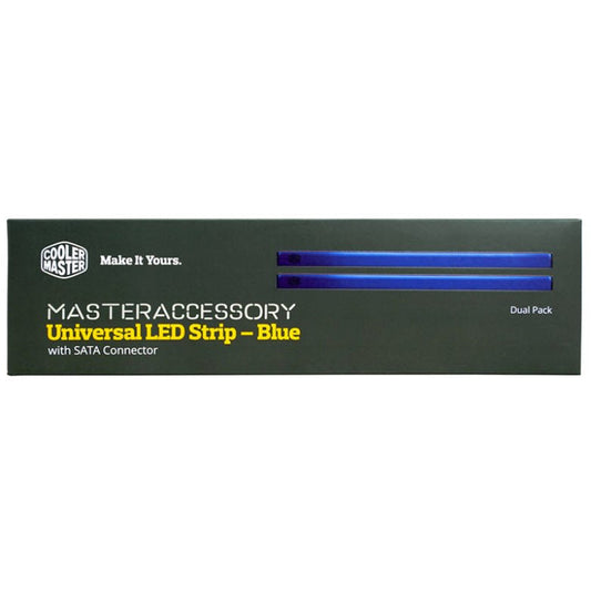 Cm 40leds/26cm led stripx2 Blu