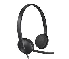 Logitech H340 - Stereo Headsets - Black - USB