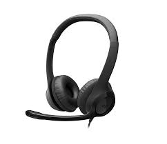 Logitech H390 - Stereo Headset - Black - USB