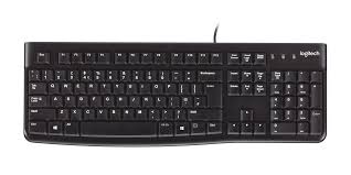 Logitech K120 - Wired Keyboard - Black - USB