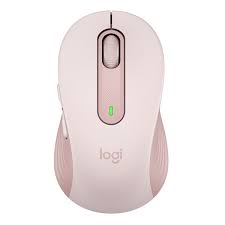 Logitech M650 - Signature Wireless Mouse - Rose - Bluetooth