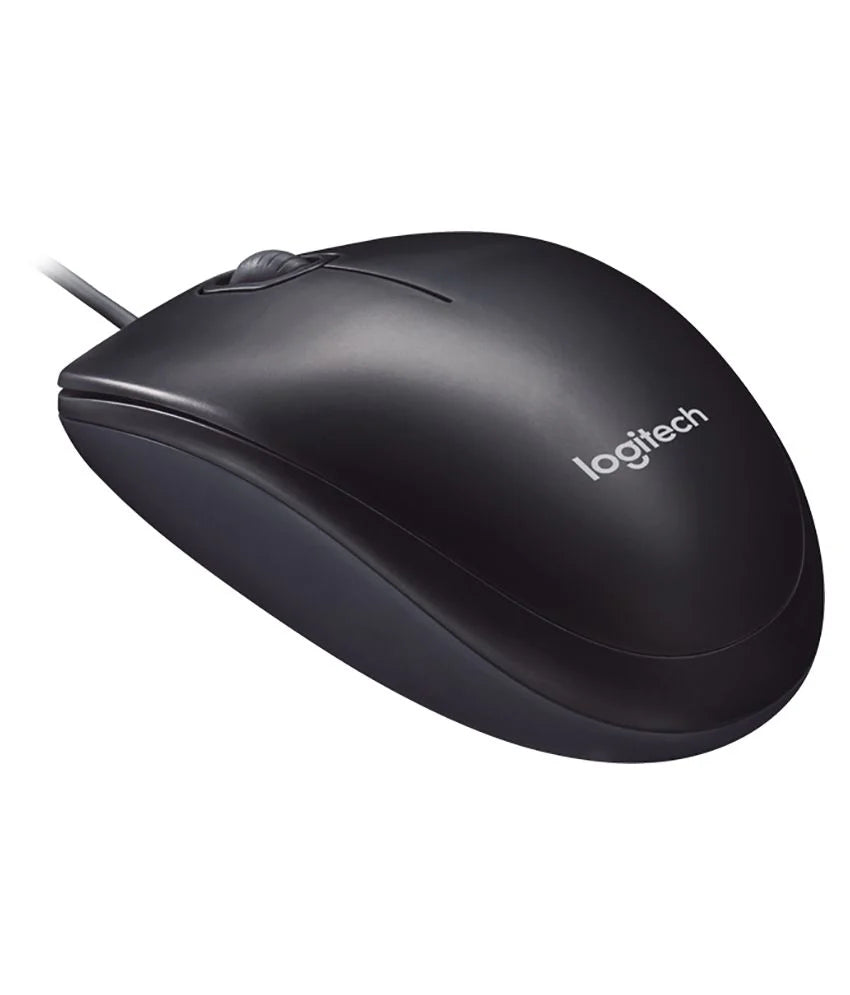 Logitech M90 - Wired Mouse - Black - USB (2 pack by Valotronics)