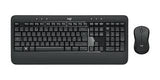 Logitech MK540 - Wireless Keyboard and Mouse Combo - Black - USB