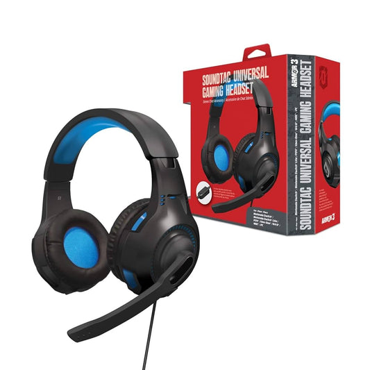 Armor3 SoundTac Universal Gaming Headset - Black