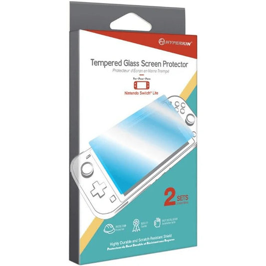 Hyperkin Tempered Glass Screen Protector 2 Sets For Nintendo Switch Lite