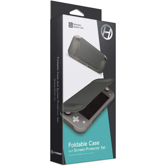 Hyperkin Foldable Case and Screen Protector Set For Switch Lite - Gray