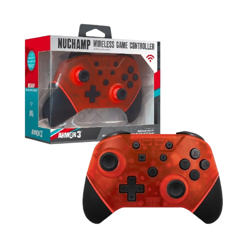 Armor3 NuChamp Wireless Switch Controller - Ruby Red