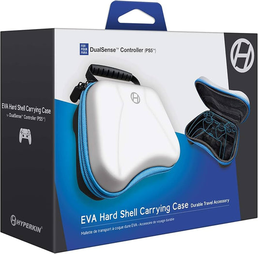 Hyperkin EVA Hard Shell Carrying Case For DualSense Controller - White