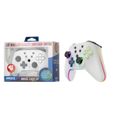 Armor3 NuRival Wireless Hall Effect Stick Game Controller For Switch - White
