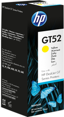 HP GT52 Yellow Original Ink Bottle