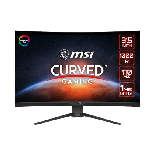 MSI MAG 325CQRF-QD 31.5" 1440p 170 Hz Curved Gaming Monitor