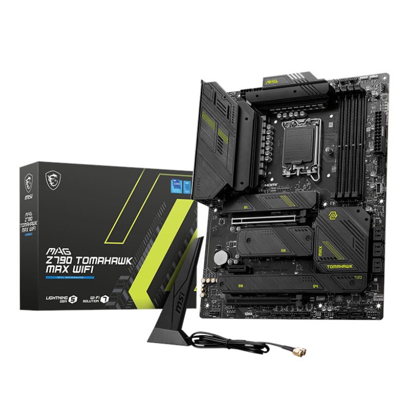 MSI MAG Z790 TomaHawk Max WiFi DDR5 Intel 12th / 13th Gen Socket LGA 1700 ATX Motherboard 