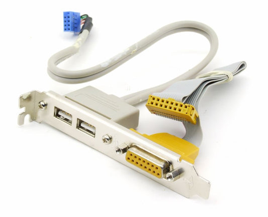 MB acces. 2x USB + 1x GamePo (2 pack by Valotronics)