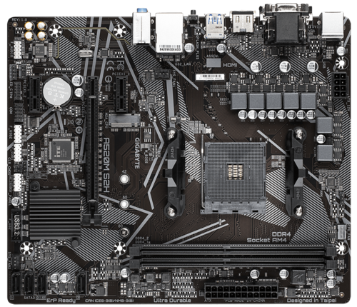 Gb A520M-S2H hdmi+dvi+d-sub