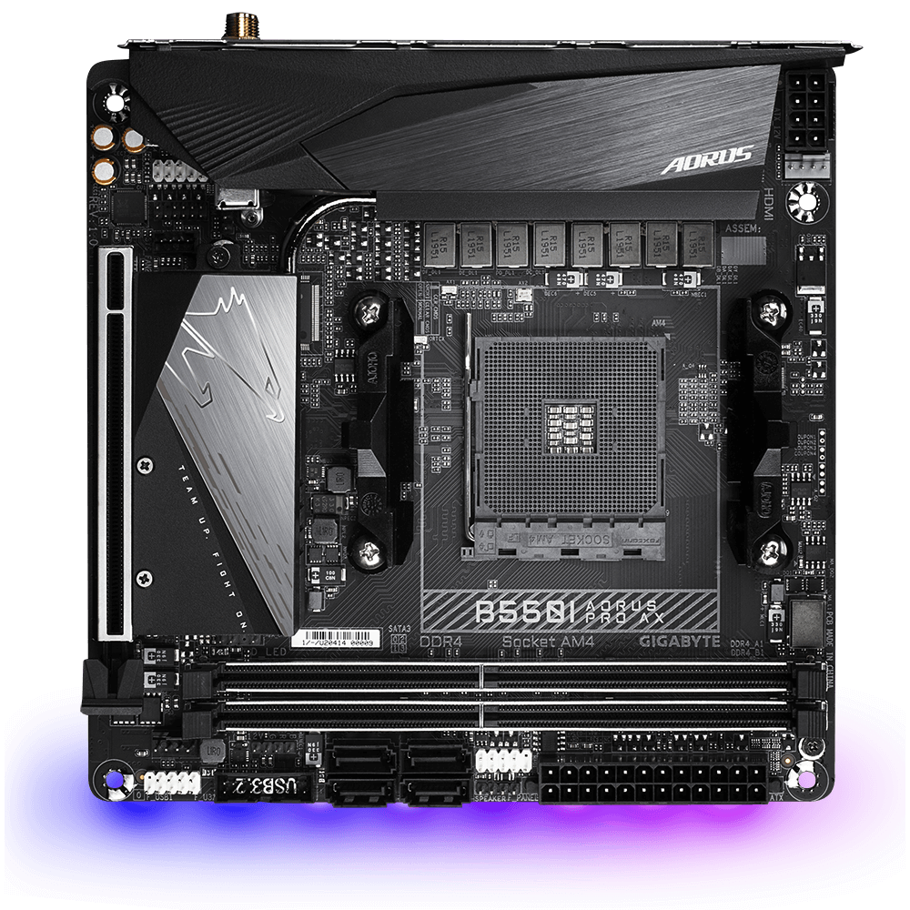 Gb B550i AorusPro(ax)-Itx+Wifi