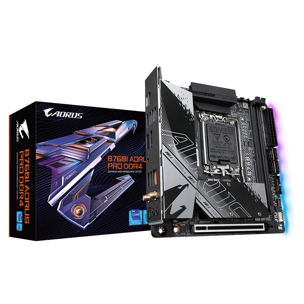 Gb B760i Aorus Pro D4+Wifi iTX