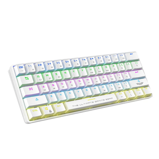 Armaggeddon MBA-61R Starling 61 Key Bluetooth Mechanical Keyboard - White
