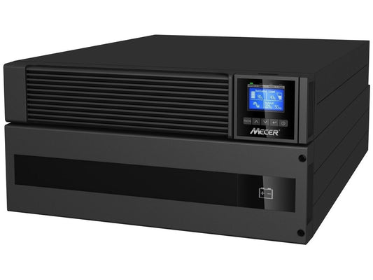 MECER RT 10KVA ON-LINE RACKMOUNT [2U] UPS PF:1.0 with SNMP card + 1 set Rail Kit