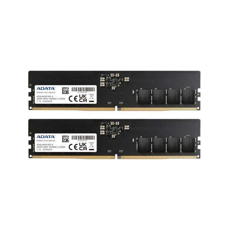 Adata Value 32Gb(16Gb x2) DDR5-4800 CL40 1.1V Desktop Memory Module