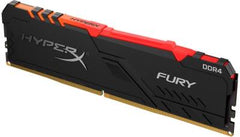 Kingston Hyper-x RGB Fury 32G DDR4-2666 (pc4-21300) CL16 1.2v Desktop Memory Module