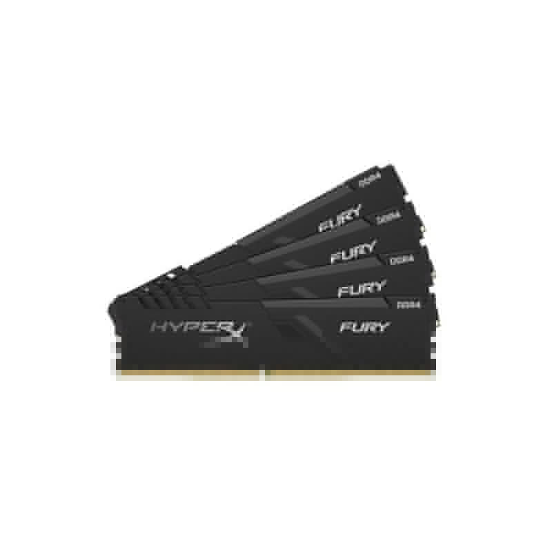 Kingston Hyper-x Fury 128Gb(32Gb x 4) DDR4-3466 (pc4-27666) CL17 1.2v Desktop Memory Module
