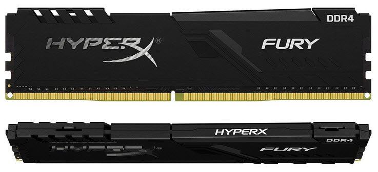 Kingston Hyper-x Fury 64Gb(32Gb x 2) DDR4-3600 (pc4-28800) CL18 1.2v Desktop Memory Module