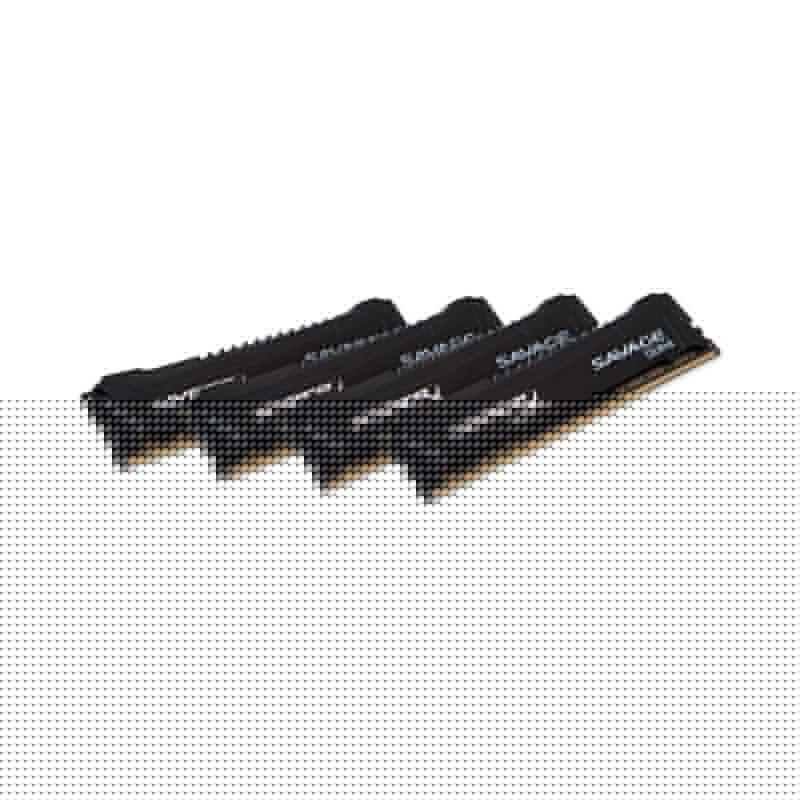 Kingston Hyper-x Savage 16Gb (4Gb x4) DDR4-2400 CL12 1.35v Desktop Memory Module