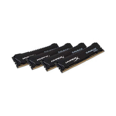Kingston Hyper-x Savage 16Gb (4Gb x4) DDR4-2400 CL12 1.35v Desktop Memory Module