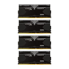 Kingston HyperX Predator 16GB DDR4-2800 (4x4GB) Kit - CL14, 1.35V, Black