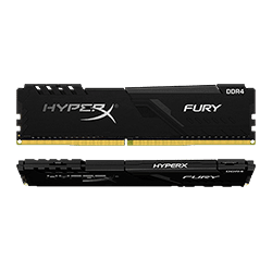Kingston Hyper-x Fury 8Gb(4Gb x 2) DDR4-3200 (pc4-25600) CL16 1.2v Desktop Memory Module