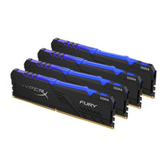 Kingston Hyper-x RGB Fury 8Gb DDR4-2666 (pc4-21300) CL16 1.35v Desktop Memory Module