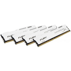 Kingston HyperX FURY White 32GB (8Gb x 4) DDR4-2933 CL17 1.2v Desktop Memory Module