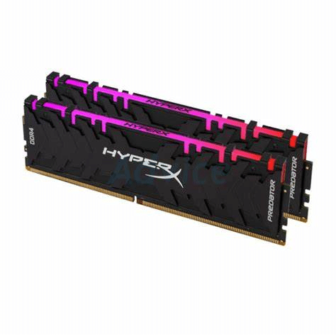 Kingston HyperX RGB Predator 16GB (8GB x 2 kit) DDR4-3200 CL16 1.35 - 288pin - Memory Module