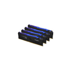 Kingston Hyper-x RGB Fury 32Gb(8Gb x 4) DDR4-3466 (pc4-27730) CL16 1.35v Desktop Memory Module with heatsink