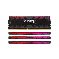 Kingston Hyper-x RGB Predator 32Gb(8Gb x 4) DDR4-3600 (pc4-28800) CL17 1.35v Desktop Memory Module with tall heatsink