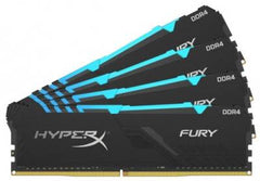 Kingston Hyper-x RGB Fury 32Gb(8Gb x 4) DDR4-3600 (pc4-28800) CL17 1.35v Server Memory Module