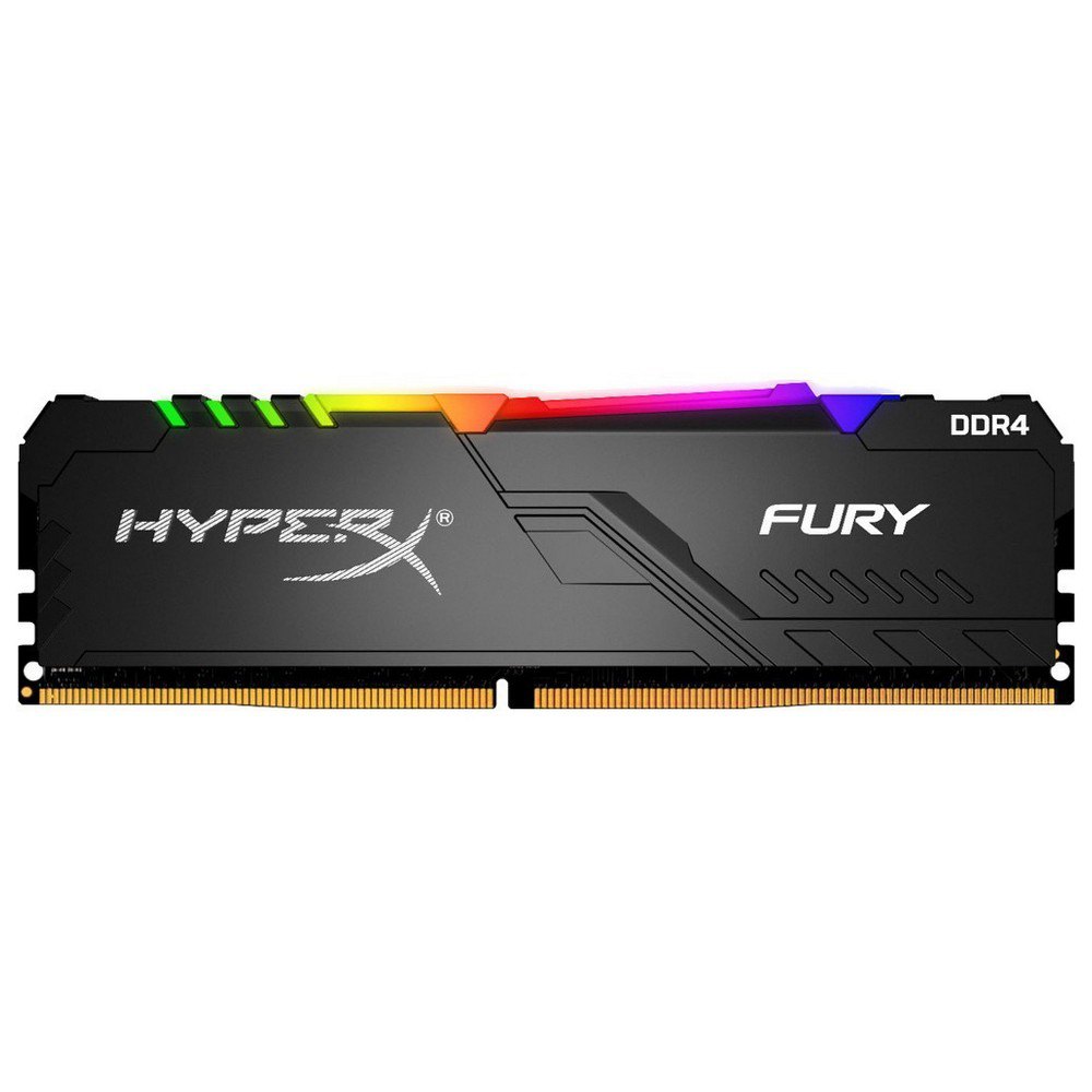 Kingston Hyper-x RGB Fury 8Gb DDR4-3600 (pc4-28800) CL17 1.35v Server Memory Module with heatsink