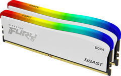 Kingston ME-KD4836RFWx2 Kingston RGB Fury Beast Special Edition 16Gb(8Gb x 2) DDR4-3600 (pc4-28800) CL17 1.35V 288pin Desktop Memory Module