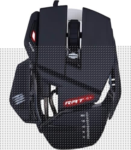 Mad Catz R.A.T. 6+ Wired Optical Gaming Mouse - Black