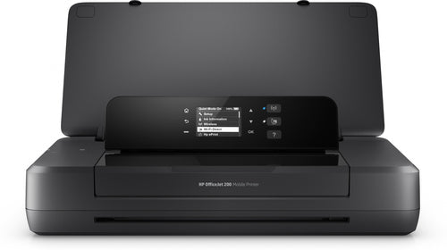 HP OfficeJet Mobile 202 - Print On AC up to 10 ppm; On Battery up to 9 ppm Black