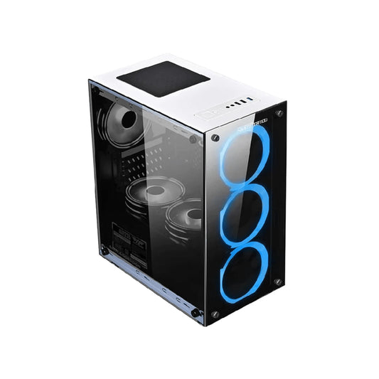 Armaggeddon Nimitz TR1100 MicroATX Case with Voltron Bronze 235FX PSU - Black