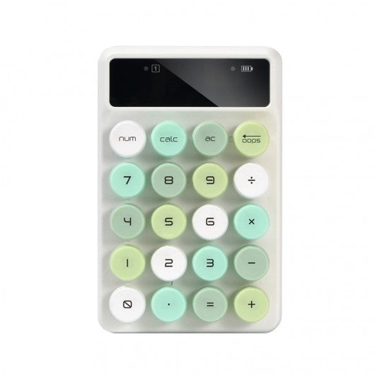 Alcatroz JellyBean Num A3 Bluetooth and Wireless Numpad - Crayon Green