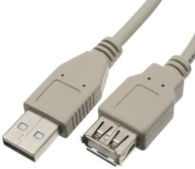 Digitech USB Extension Cable, OEM, No Warranty (2 pack by Valotronics)