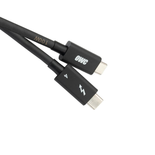 OWC Thunderbolt 3/4 2m Cable for Thunderbolt And USB-C Devices – Black