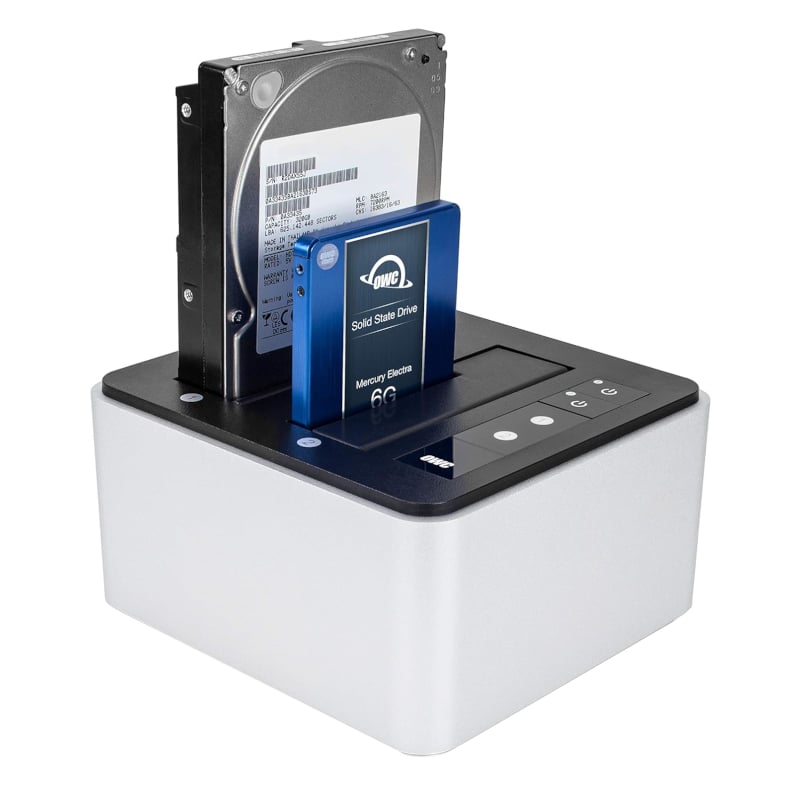 OWC Drive Dock USB-C Dual Drive Bay Solution, USB 3.1 Gen 2, for Mac and PC