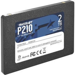 Patriot P210 2TB SATA III SSD Drive