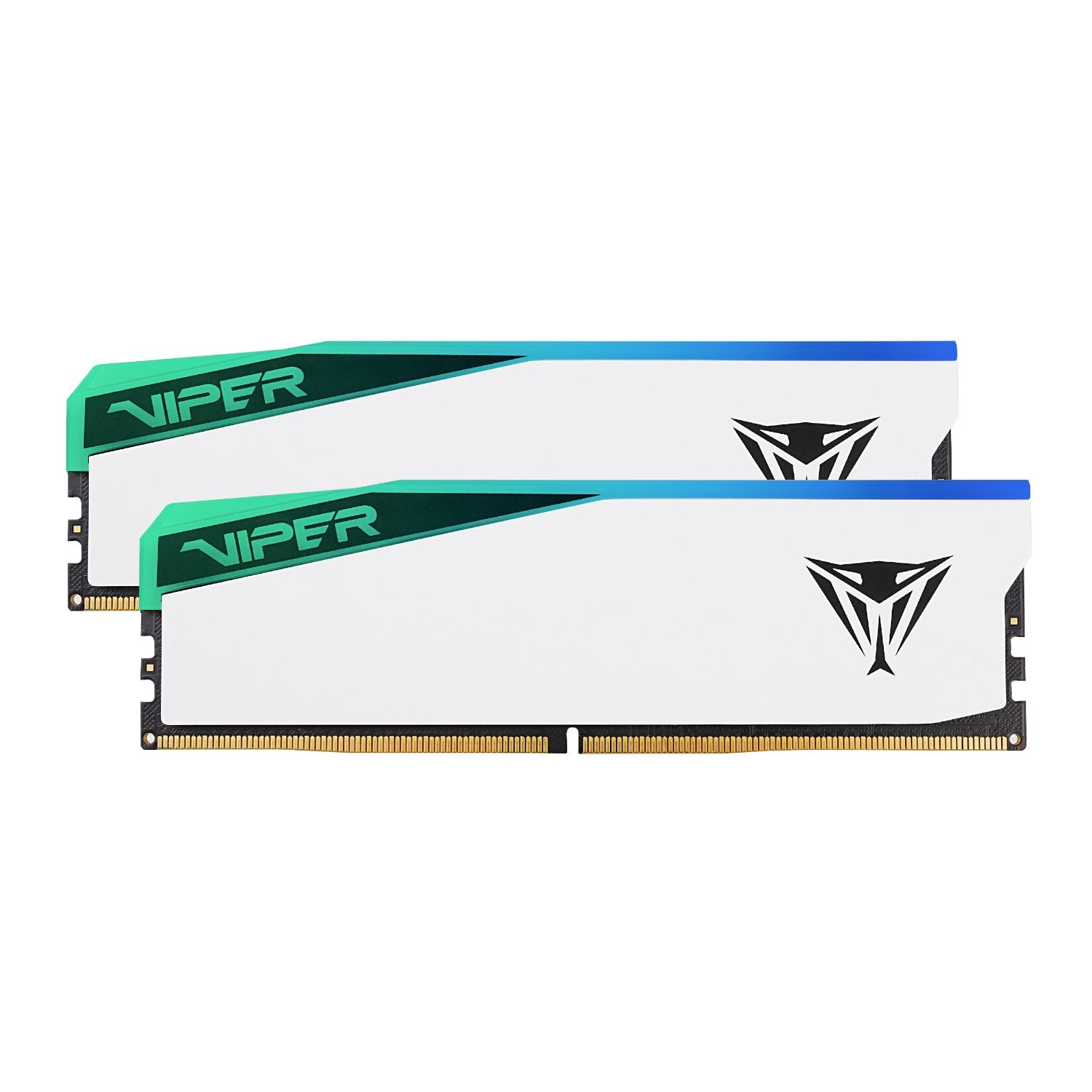 Patriot Viper Elite 5 RGB 32GB 6000MHz DDR5 Desktop Gaming Memory Kit - White 
