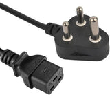 UNIQUE 3PIN Single HD 1.8M Power Cord (3 pack by Valotronics)